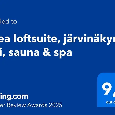 Daire Upea Loftsuite, Jaervinaekymae, Wifi, Sauna & Tampere