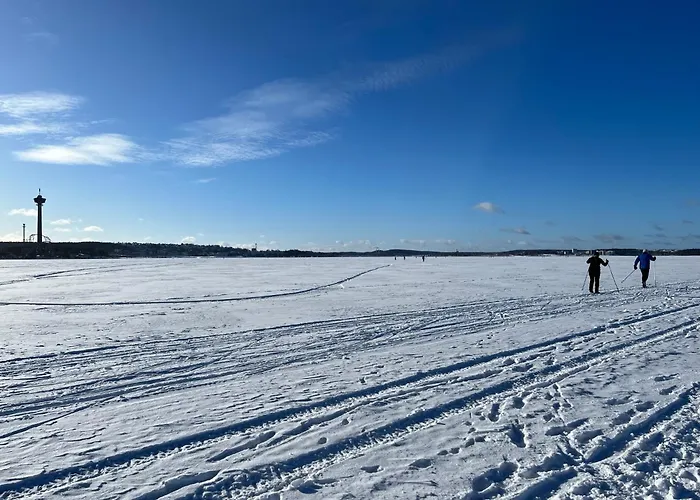 Apartament Upea Loftsuite, Jaervinaekymae, Wifi, Sauna &