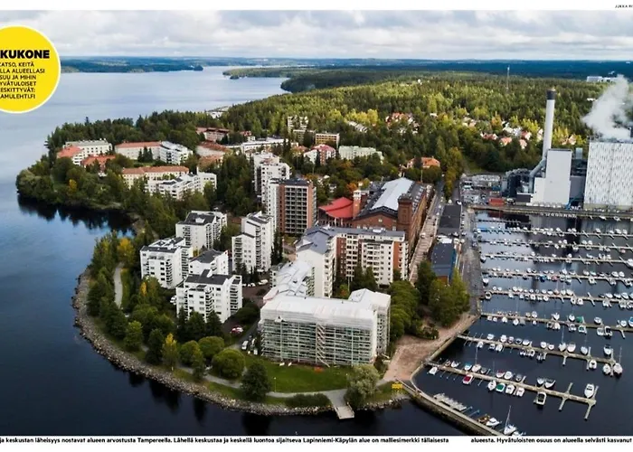 Apartament Upea Loftsuite, Jaervinaekymae, Wifi, Sauna & Tampere