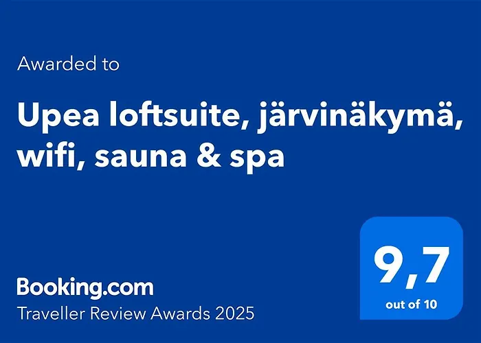 Apartament Upea Loftsuite, Jaervinaekymae, Wifi, Sauna & Tampere